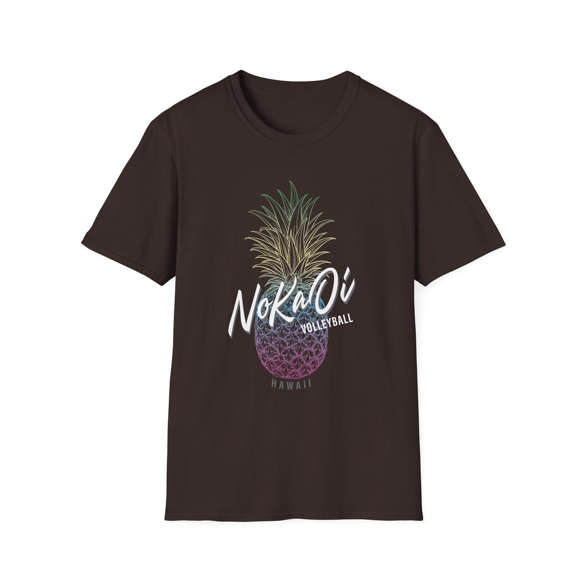 Pineapple NoKaOi Volleyball Graphic T-Shirt
