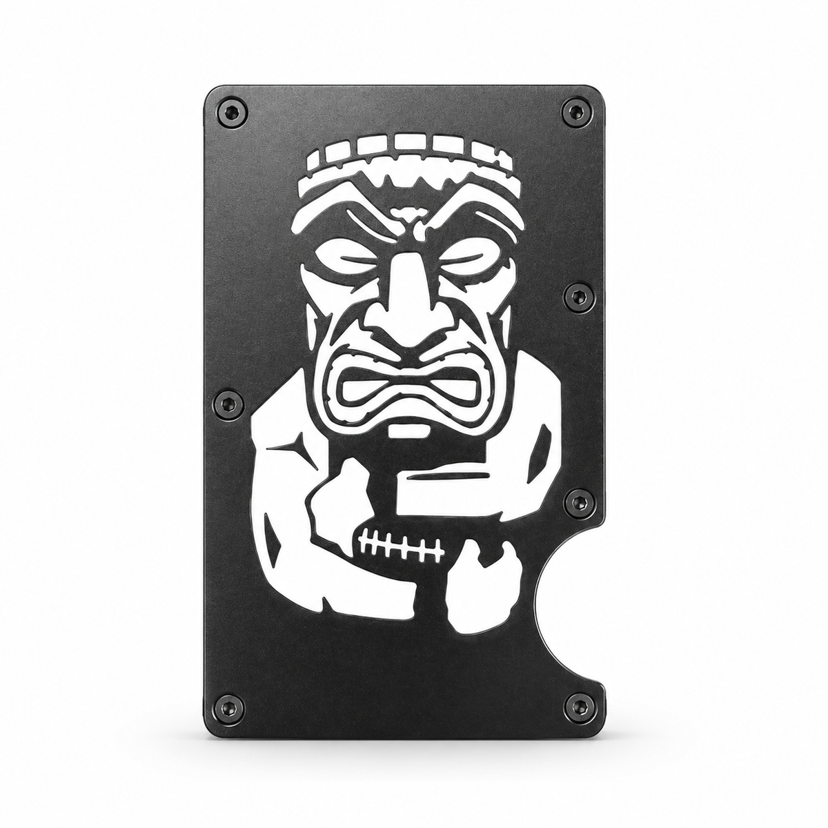 Hawaii Tiki Bowl Metal Wallet