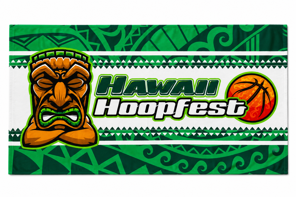 Hawaii Hoopfest Towel