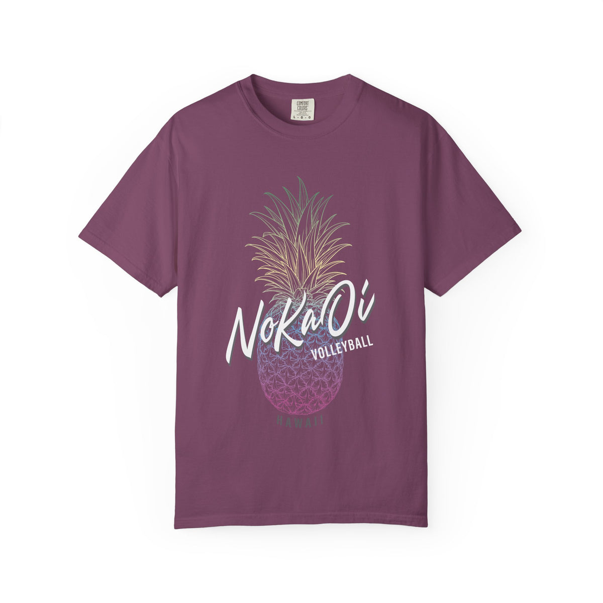 NoKaOi Volleyball Hawaii Pineapple T-Shirt