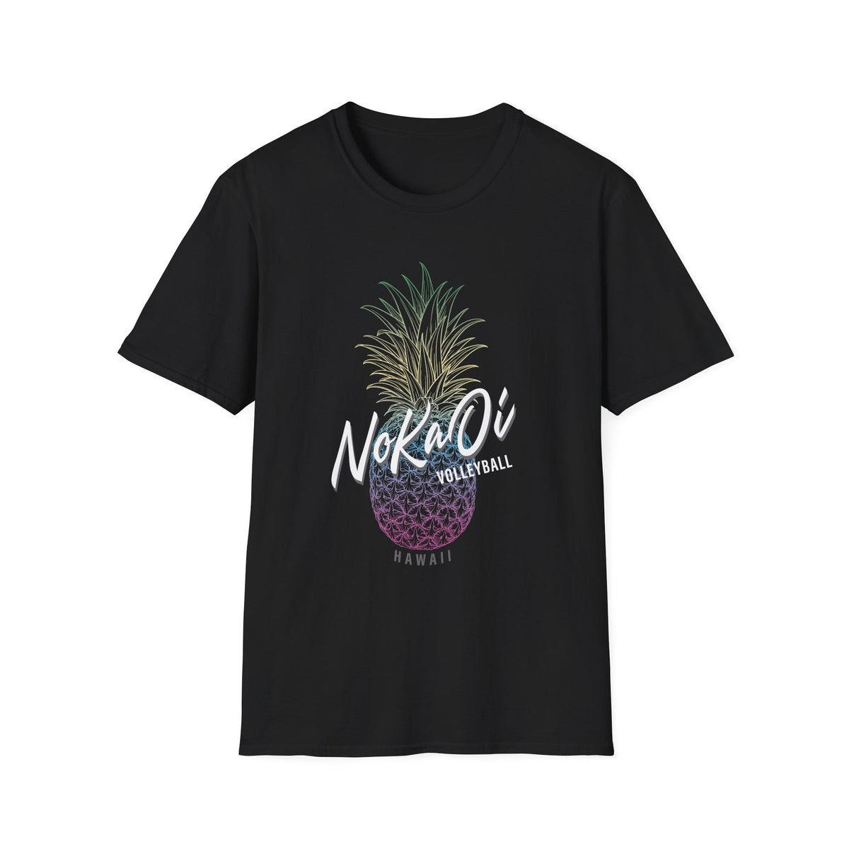 Pineapple NoKaOi Volleyball Graphic T-Shirt