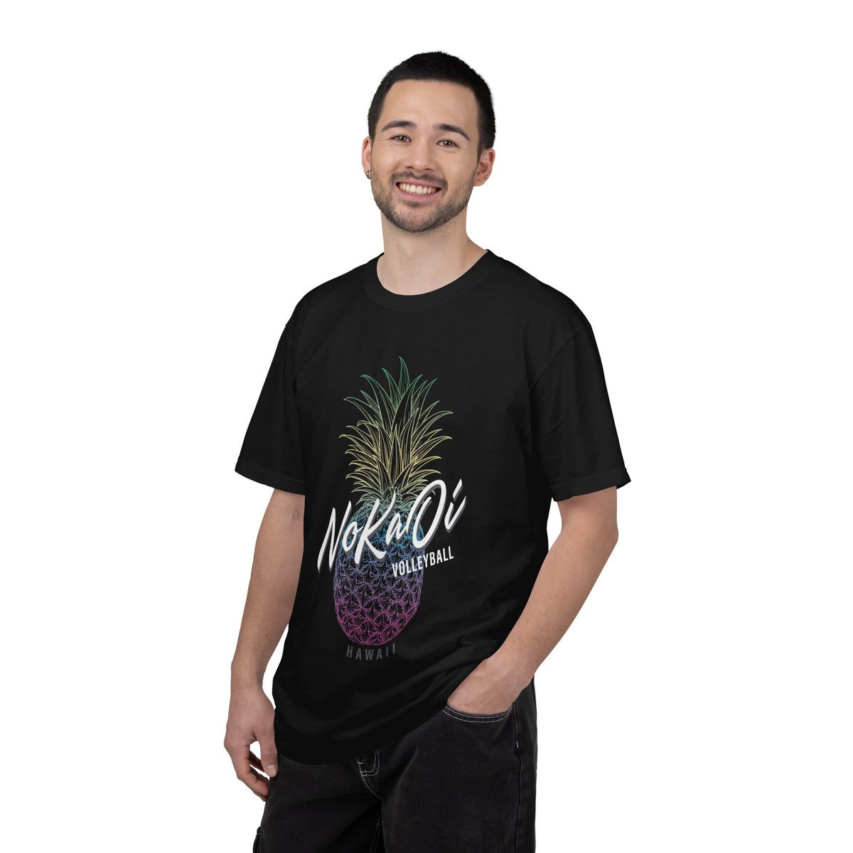 NoKaOi Volleyball Hawaii Pineapple T-Shirt