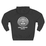 Hawaii Hoopfest Hoodie — Tiki Shield Basketball Fleece Pullover