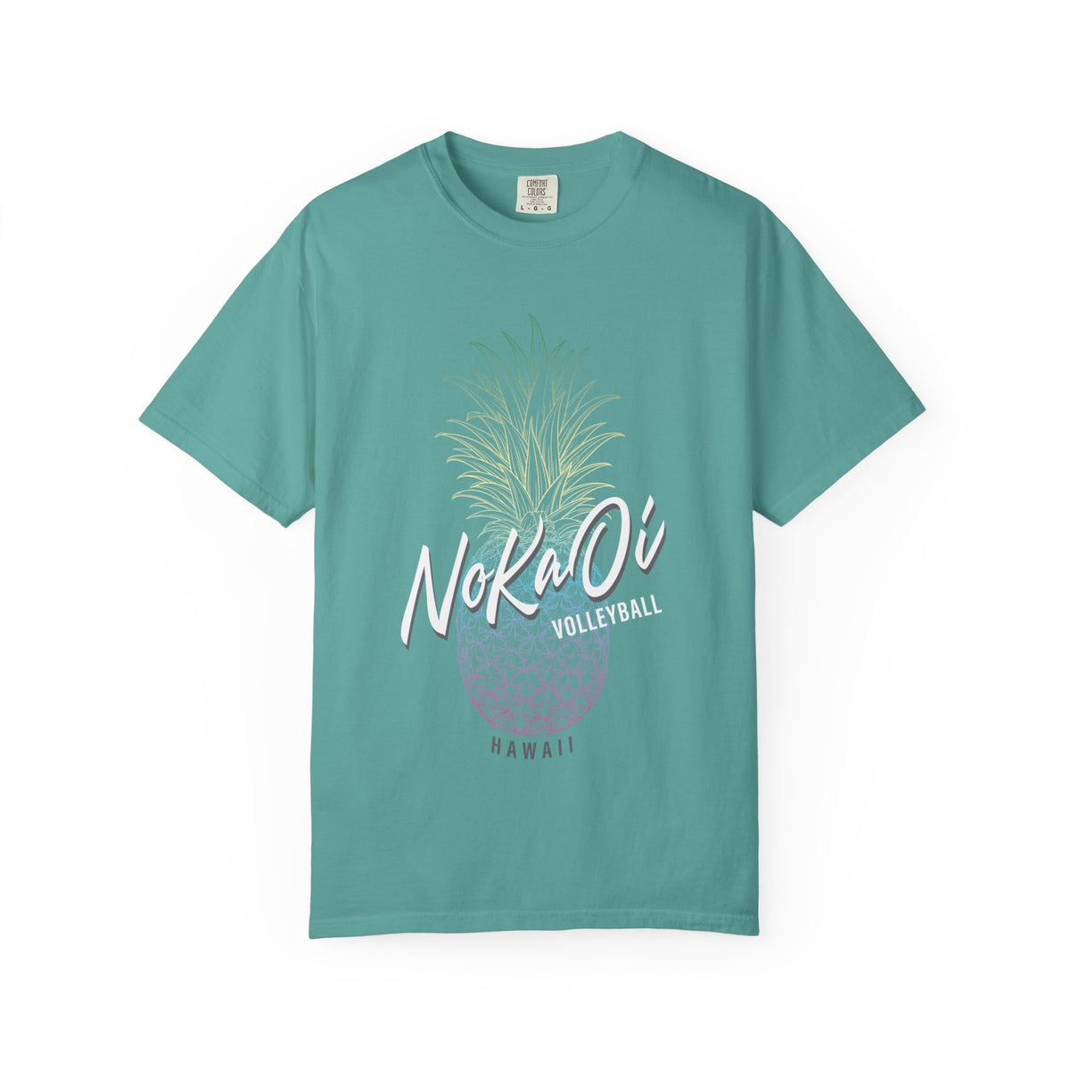 NoKaOi Volleyball Hawaii Pineapple T-Shirt