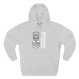 Hawaii Hoopfest Hoodie — Tiki Shield Basketball Fleece Pullover