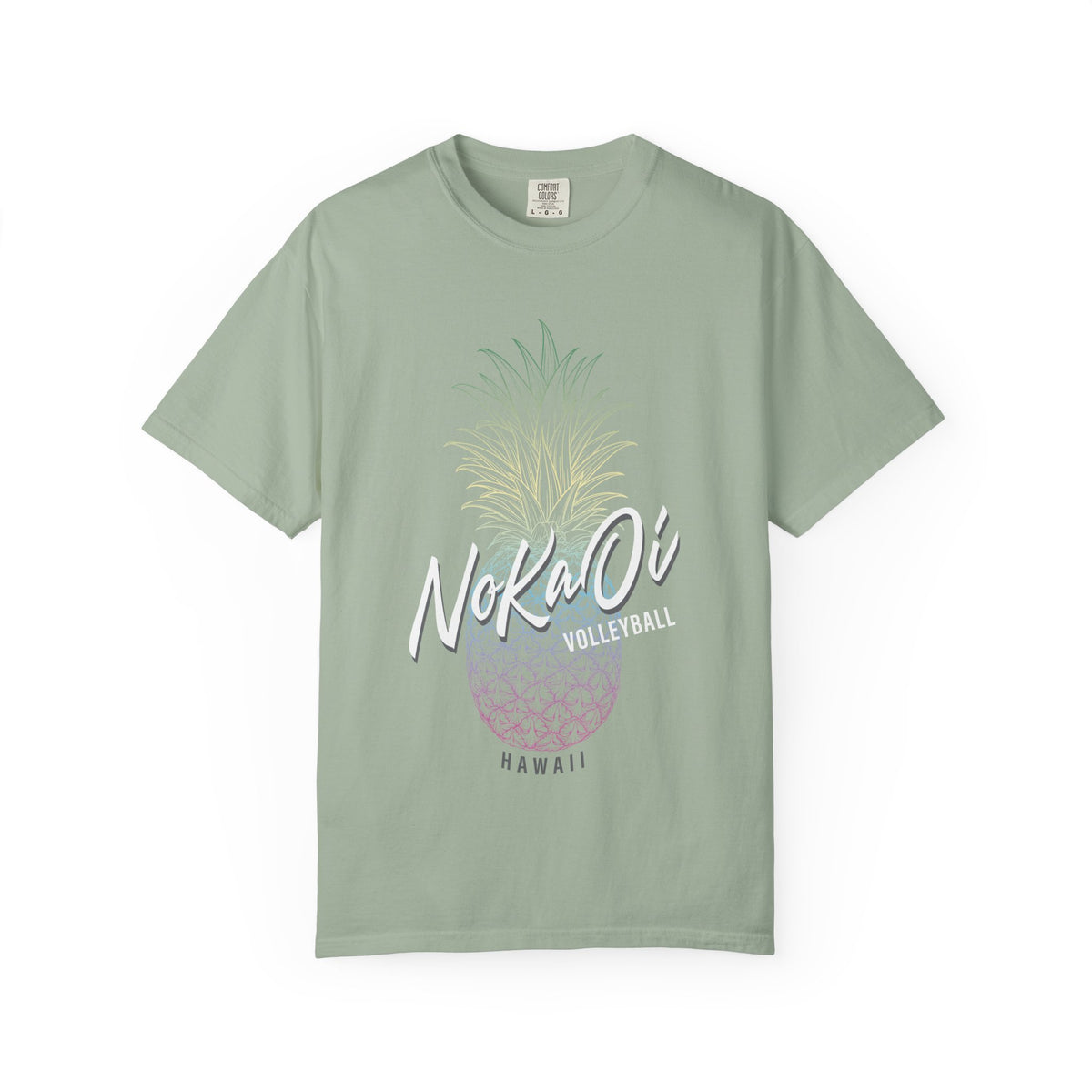 NoKaOi Volleyball Hawaii Pineapple T-Shirt