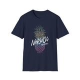 Pineapple NoKaOi Volleyball Graphic T-Shirt