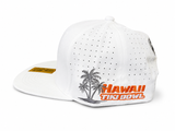 Hawaii Tiki Bowl - White Ball Cap