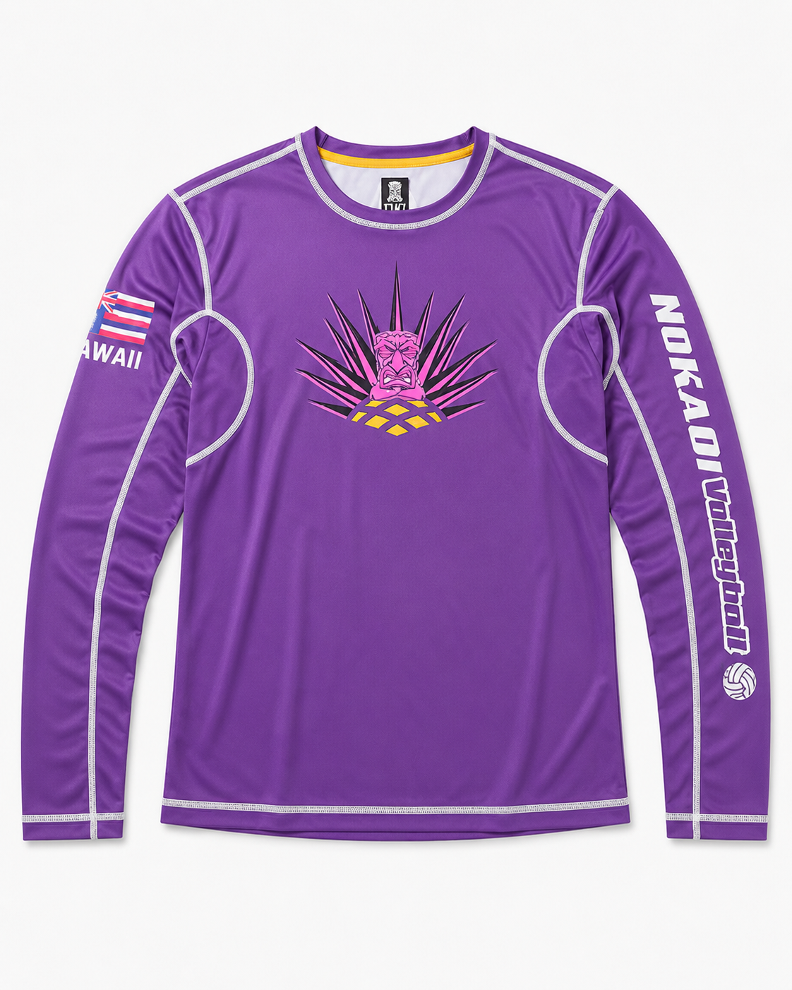 NoKaOi Volleyball Purple Long Sleeve